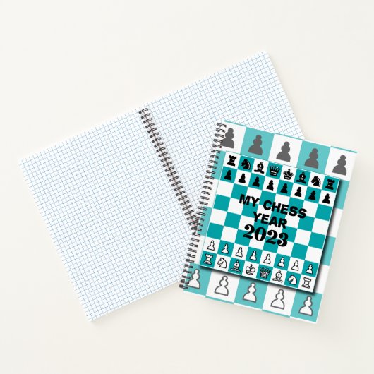 Mon année d'échecs 2023, Cahier (Intérieur)