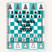 Mon année d'échecs 2023, Carnet (Devant)