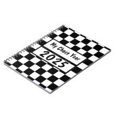 Mon année d'échecs 2025, cahier (Côté gauche)