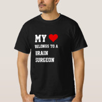 Mon Appartenance À Un T-shirt Chirurgien Cerveau