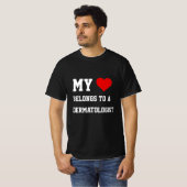 Mon Appartenance À Un T-shirt Dermatologue (Devant entier)