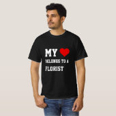 Mon Appartenance À Un T-shirt Fleuriste (Devant entier)