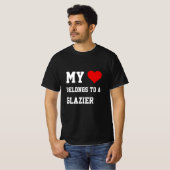Mon Appartenance À Un T-Shirt Glazier (Devant entier)