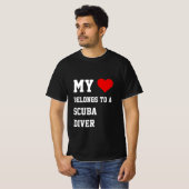 Mon Appartenance À Un T-Shirt Plongeur (Devant entier)