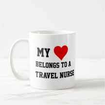 Mon Appartenance À Une Infirmière De Voyage Mug