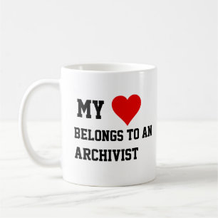 Mon Appartenance À Une Mug Archiviste