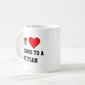 Mon Appartenance À Une Mug Diététiste (Devant gauche)