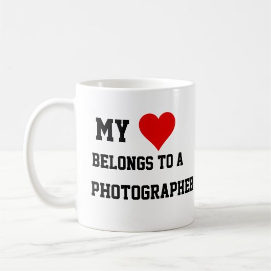 Mon Appartenance À Une Mug Photographe (Gauche)