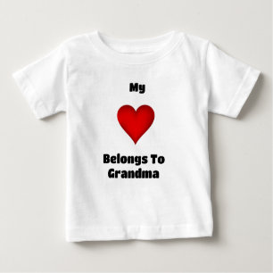 Mon ♥️ Appartient À Grand-Mère T-shirt