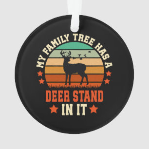 Mon Arbre Familial A Un Deer Stand dedans