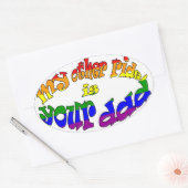 Mon Autre Balade Est Votre Sticker Papa (Enveloppe)