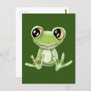 Mon autre carte postale d'ami de grenouille verte