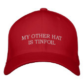 Mon autre casquette est en papier (Devant)