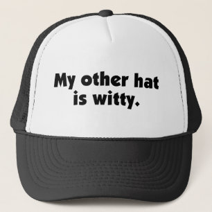 Mon autre casquette est plein d'esprit