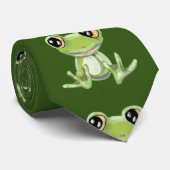 Mon autre Cravate ami de grenouille verte (Roulé)