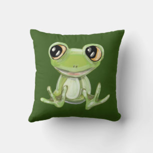 Mon autre oreiller de lancer ami grenouille verte