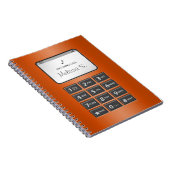 Mon autre téléphone - Carnet orange (Côté Droit)