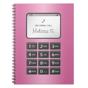 Mon autre téléphone - Carnet rose
