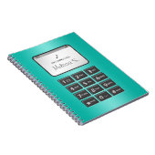 Mon autre téléphone - Carnet Turquoise (Côté Droit)