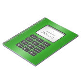 Mon autre téléphone - carnet vert (Côté gauche)