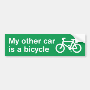 Mon autre voiture est un Sticker de pare-chocs de