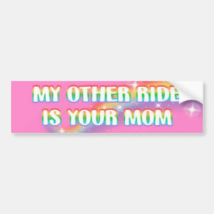 mon autre voiture est votre maman Sticker