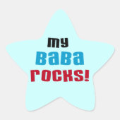 Mon Baba Rocks Stickers (Devant)