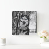 Mon Baby Blue Eyes Horloge murale (Maison)