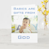 Mon baby shower de collection de cartes de voeux (Fleur jaune)