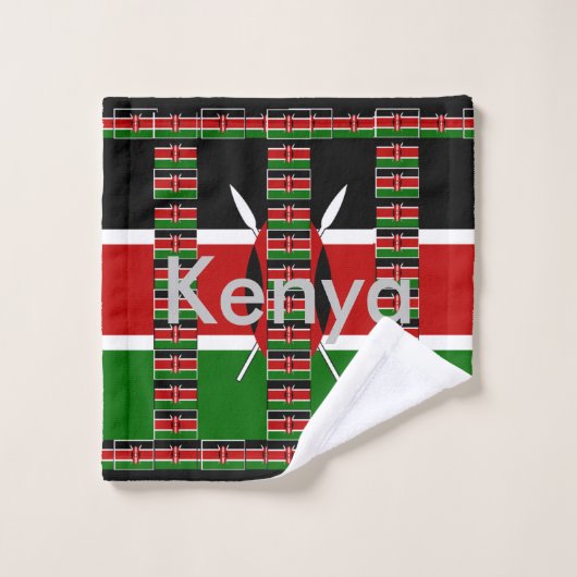 Mon Beau Pays Est Kenya Apron (Gant de toilette)