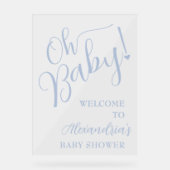 Mon bébé ! Accueil Baby shower fille (Recto)