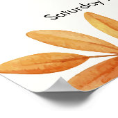 Mon bébé ! Affiche de bienvenue du congé Citrouill (Coin)