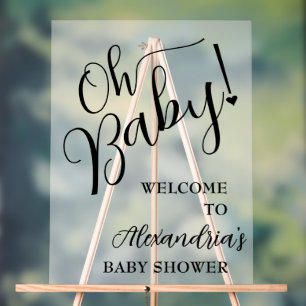 Mon bébé ! Bienvenue du Baby shower de script