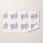 Mon bébé éléphant (Serviette à main)