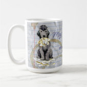 Mon Bedlington Mangé Mon plan de leçon Café Mug (Gauche)