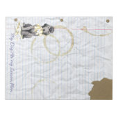 Mon Bedlington Terrier a mangé mon carnet de plan (Devant)