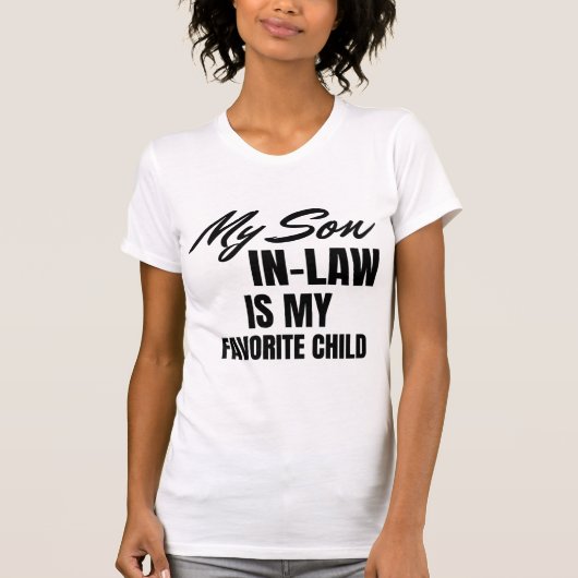 Mon Belle-Fils Est Mes T-shirts Unisex Enfants Fav (Devant)