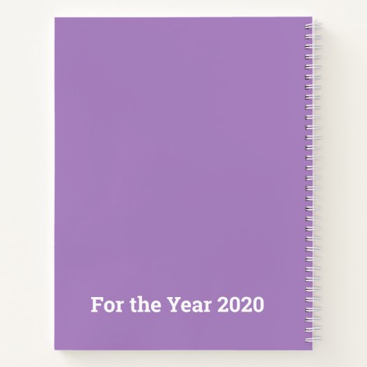 Mon bloc-notes de journal spirituel (Dos)