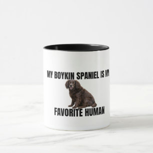 Mon Boykin Spaniel Est Mon Mug Humain Préféré