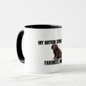 Mon Boykin Spaniel Est Mon Mug Humain Préféré (Devant gauche)