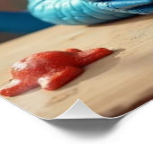 Mon Burger ! Affiche Dragon Tea Time (Coin)