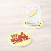 Mon but Dessous de verre de hockey (Côté)