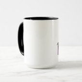 Mon cadeau de chien Mug (Devant gauche)