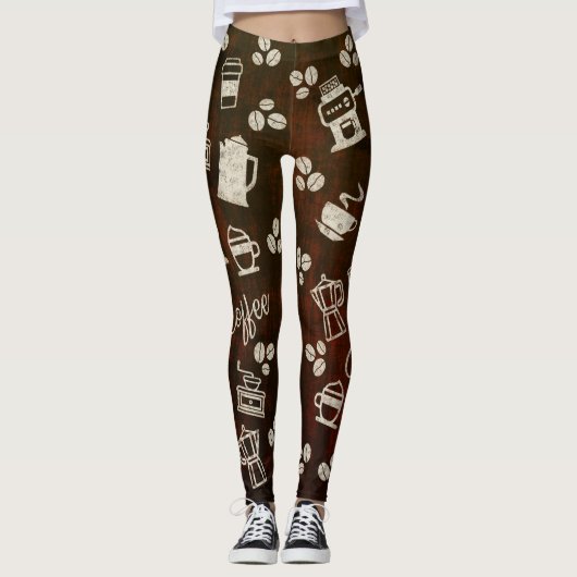 Mon café - Leggings (Devant)