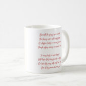 Mon café Mug (Devant droit)