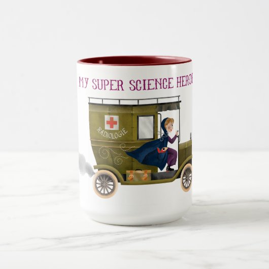 Mon café super scientifique Mug - Progrès 2 (Centre)