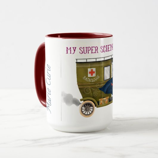 Mon café super scientifique Mug - Progrès 2 (Devant gauche)