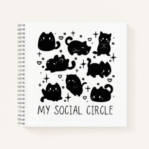 Mon Cahier Chat Mignon de Cercle Social