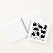 Mon Cahier Chat Mignon de Cercle Social (Intérieur)