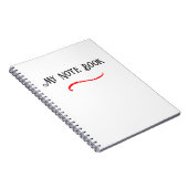 Mon cahier de notes (Côté Droit)